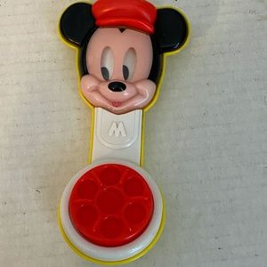 Vintage Arco Baby Mickey Mouse phone rattle